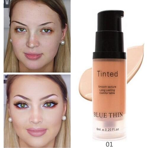 Full Cover Liquid Concealer Black Eye Circle Base Maquiagem Face Concealer Women Long Wearing Smooth Corretivo Makeup Corrector