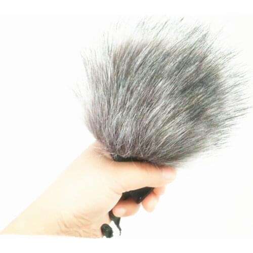 Anti-Wind Noise Prevention Microphone Muff Fur Windshield Cover For Zoom H1