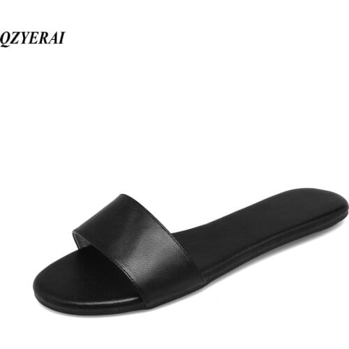 QZYERAI Summer 2020 New Design Fashion Girl Slippers Womens Shoes Indoor and Outdoor Slippers Sizes 34-43