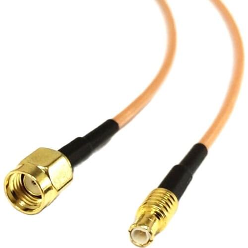 RP SMA Male Female Pin to MCX Male Straight RF Cable Assembly RG316 15cm/30cm/50cm/100cm NEW Wholesale