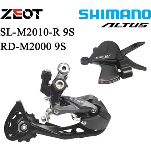 SHIMANO ALTUS 1x9S SL-M2010 RD-M2000 9S 9V 9 Speedmtb Bike Shifter Lever and Rear Derailleur Switch Groupset M370 M390 M590