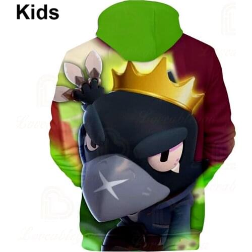 Sandy Rosa and Star, Game 3d Sweatshirt Boys Girls Tops Hoodies Teen Clothes Shoot Shark Leon Childrens Wear Kids Hoodie