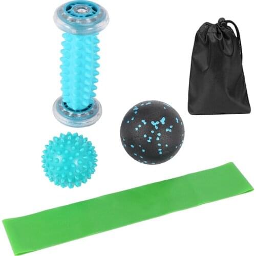 Training Physiotherapy Spiky Health Care Massage Ball Set Gym Yoga Hand Fitness Relax Muscle Portable Foot Fascia