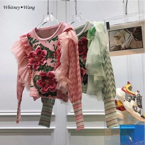 Женские свитера и кардиганы WHITNEY·WANG China At AliExpress