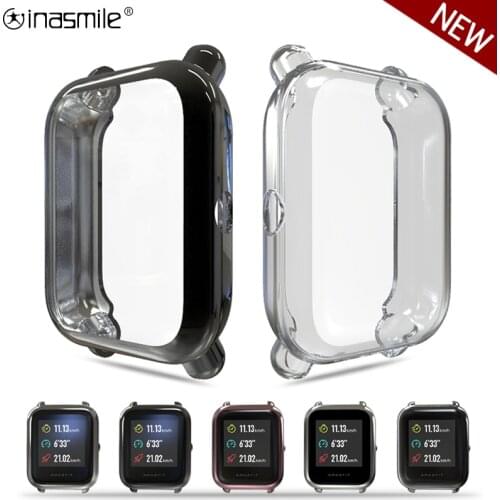 Quality TPU Smart Watch Screen Protector Case Cover for Xiao Huami Amazfit bip lite Accessories Smart Watch for Amazfit bip S