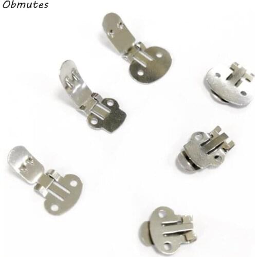 100pcs/lot Metal Stainless Steel Shoes Buckle Accessories Fit for Shoe Flower Decoration, Womens Shoes Buckle , Shoe Clips