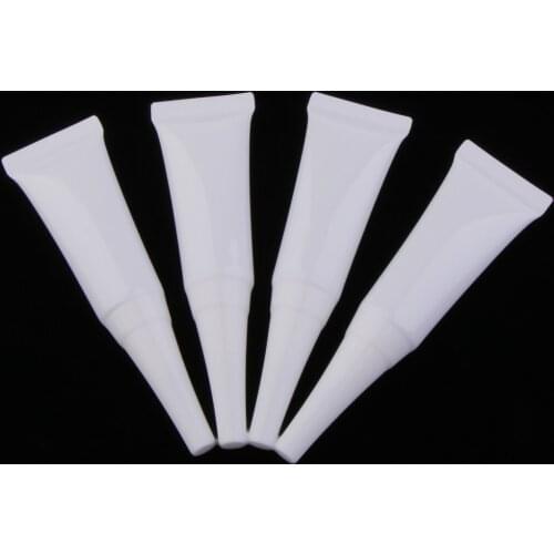 4pcs 10ml Empty Squeeze Eye Gel Sunscreen Tubes Cosmetic Containers Bottles