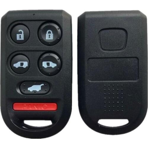 5+1 button Replacement Remote Control Key Shell Case For Honda Fob Key Cover