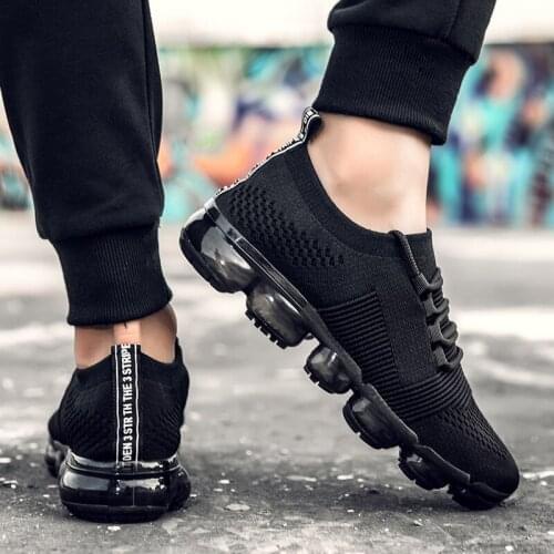 Black Mens summer solid sale sapato para spring fashion hombre sapatos de Fashionable 2020 Casual causal Breathable casuales 39