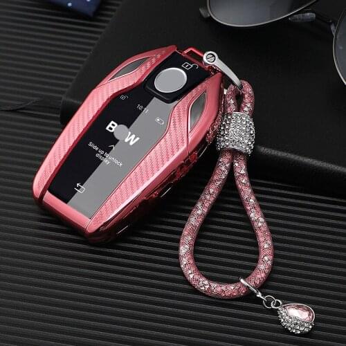 For BMW 7 Series 740 6 Series GT 5 Series 530i X3 Display Touch screen car key PC+TPU key case cover Key case protective shell