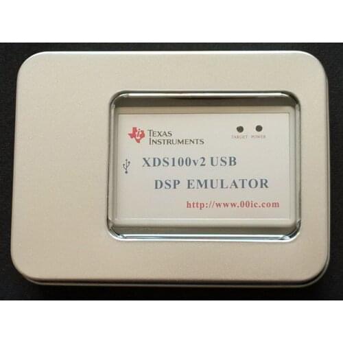 00IC XDS100V2 USB2.0 TI DSP/ARM Emulator CCS4/5/6 XP/WIN7/8/10 Comes with JTAG Line and USB Cable