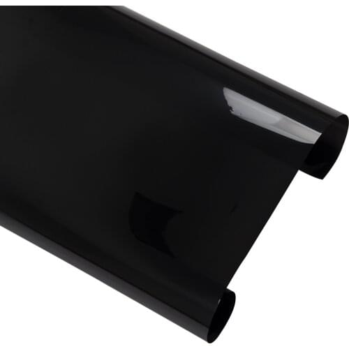 HOHOFILM 1.52x60m Wholesale 5% VLT Black Car Window Film Nano Ceramic Tint House Sticker High UV Proof Heat Rejection