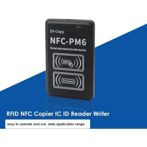 New English Version NFC PM6 Smart Card Key 125KHZ RFID NFC With ID Full Reader Function Copier Duplicator Writer Decode
