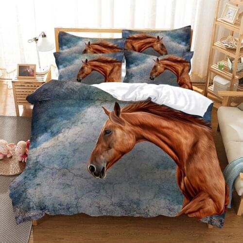 Bedding set duvet cover set 3d bedding digital printing bed linen queen size bedding set fashion design