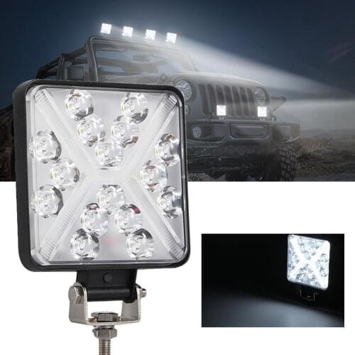 80% Hot Sell 4 Inch Square Car Truck Off-Road LED Headlight Spotlight Fog Light Working Lamp
