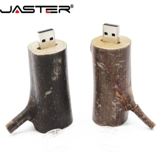 JASTER hot selling creative personalized Tree fork USB 2.0 pen drive 4GB 8GB 16GB 32GB 64GB 128GB USB flashdrive for gifts
