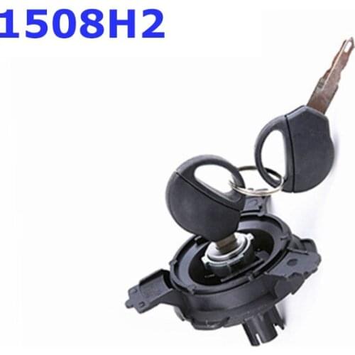 Car Oil Tank Cap Lock with Two Keys for Peugeot 206 207 Citroen C2 1508H2