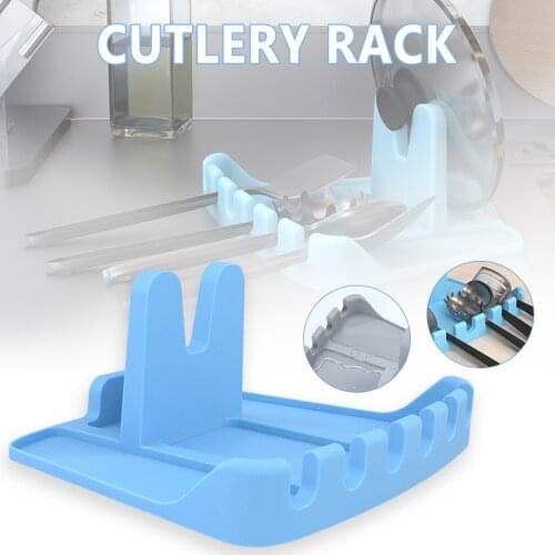 Newly Silicone Shelves and Spoon Mats Silicone Kitchenware Kitchen Shelves Accessories for Household Kitchen