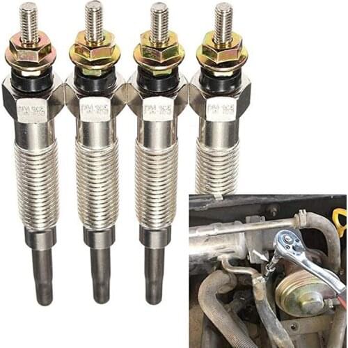 4 Pcs Heater Glow Plugs for Mitsubishi SHOGUN PAJERO /2.8 /4M40T /4M40 /GP5501 GP7554