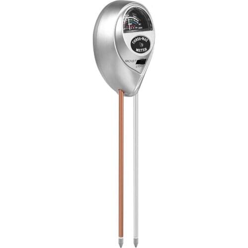 Soil PH Meter 3In1 Soil Moisture Light PH Tester Gardening Tool Kits for Plant Care for Garden Lawn Farm Indoor Outdoor