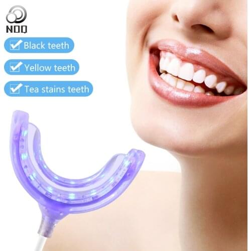NOQ Professional Electric Dental Curing Light With Battery Teeth Whitening Led Tape Set Machine 5V USB Beauty Tools