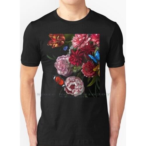 Paradise.corrupt _ Section.b T Shirt 100% Pure Cotton Glitch Floral Paradise Philip K Dick Sci Fi Reality Glitch Reality Error