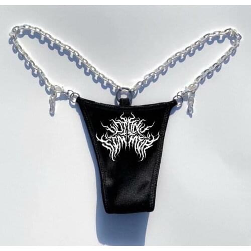 Y2k Gothic Panties Punk Panties Street Panties Hiphop Panties rap Panties 1of1 Panties Sexy panties Cute panties Lolita panties