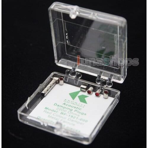 LN004463 High frequency unit For Damping Plugs Damper Knowles Electronics Acoustic