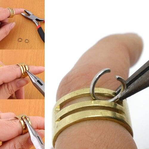 1/2pcs Metal Jump Ring Opener Opening Closing Tools For Jewelry Making DIY Craft Circle Bead Pliers Opening Tools