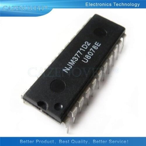 5pcs/lot NJM3771D2 NJM3771D NJM3771 DIP-22 In Stock