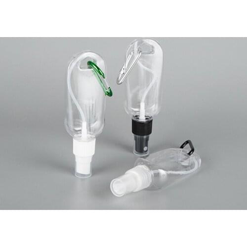 60ML X 50 Transparent Portable Spray Bottle Empty Perfume Refillable Bottles Perfume Pump Atomizer Travel Accessorier