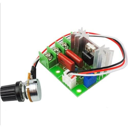 AC 220V 2000W High Power SCR Voltage Regulator Dimming Dimmers Motor Speed Controller Governor Module W/ Potentiometer