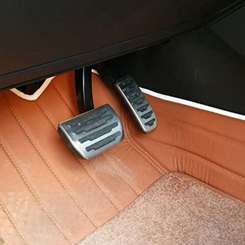 Gas Brake Pedal Cover Set For Land Rover Evoque Velar Discovery Sport Jaguar XE XF E-Pace F-Pace