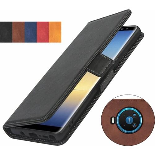 Pu leather Fitted Case for Nokia 8.3 5G card holder Wallet Cover Short-buckle Flip book holster protective phone bag case GG