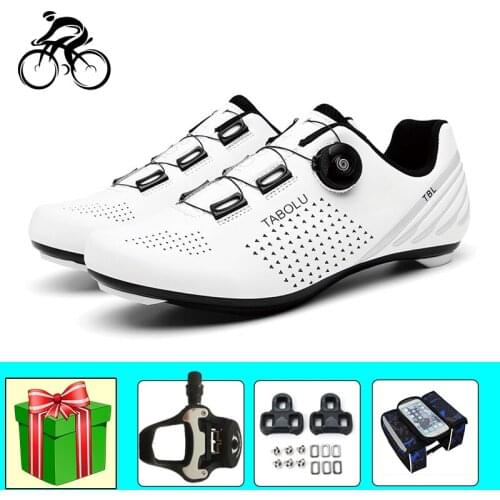 Cycling Shoes Road Zapatos Ciclismo Breathale Outdoor Men Riding Bicycle Sneakers Bicicleta Triatlon Self-locking Ultra-light