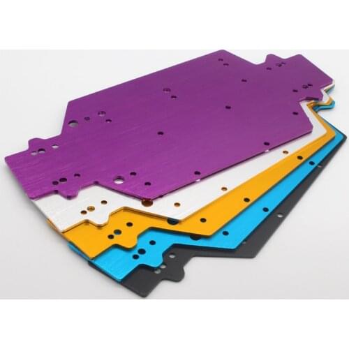 HSP 1:16 28004 Aluminum alloy floor panel suitable for RC car 1/16 HQ731 732 733 734 Off-road truck upgrade spare parts