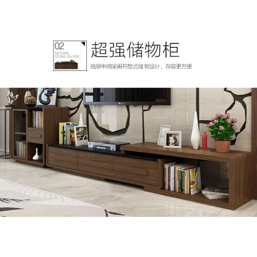 Minimalist designer wooden panel TV Stand modern Living Room Home Furniture tv led monitor stand mueble tv cabinet mesa tv table