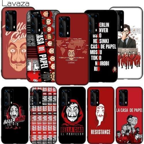 Lavaza K78 La Casa De Papel Soft Case for Honor Note 6A 7A 7C 7X 8 8A 8C 8X 9 9X 10 20S 30 9A 10X Y6P Lite Pro
