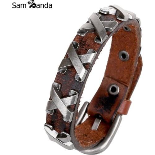 NBSAMENG Metal Bracelets