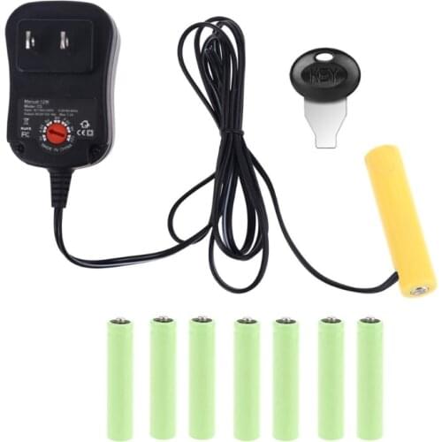 Adjustable Voltage 3V 4.5V 6V 9V 12V US/EU/UK Plug Power Supply Adapter Can Replace 2AAA 3AAA 4AAA 6AAA 8AAA 1.5V Battery