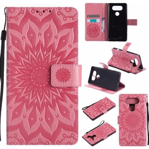 Embossed Flip Case sFor coque LG V20 Flip Case sFor fundas LG V20 Cover 5.7 inch + Card Holders