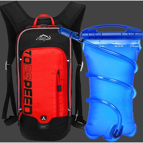 Bicycle helmet Backpack Cycling Backpack Mens Women Bags 8L , Waterproof Breathable Hiking Camping Bags Riding Bicycle Backpack