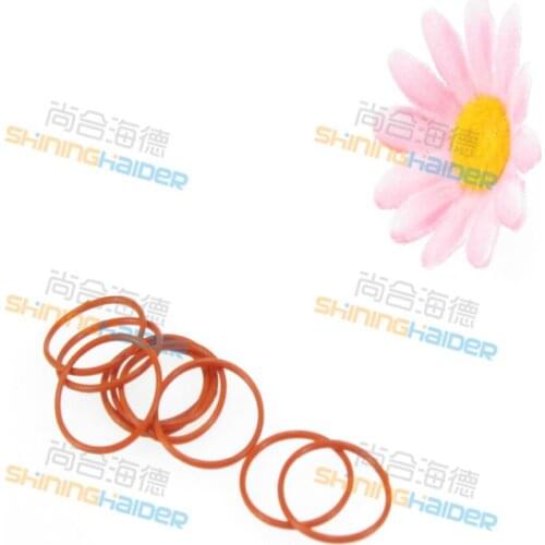 50PCS wire diameter 4mm outer diameter OD60 62 63 64 65 66 68 70 72 75 78mm red color silicone O ring silicon O sealing ring