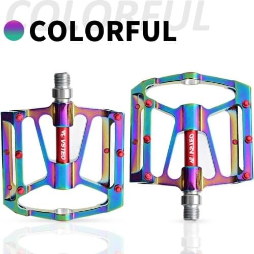 Bicycle Bike Pedals CNC 290g Ultralight Professional Hight Quality MTB Mountain BMX Cycling 3 Sealed Bearing Pedals 4 Colors