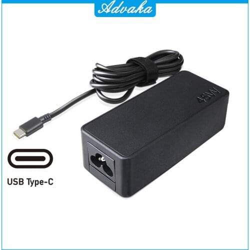 20V 2.25A 45W Type C AC Charger Power USB C Laptop Adapter For Lenovo Yoga C630 910-13 720-13 Miix 630-12 IdeaPad 720s-13