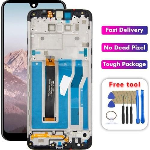 6.5'' For LG K50S LCD Display Touch Screen Digitizer Assembly Replacement With Frame