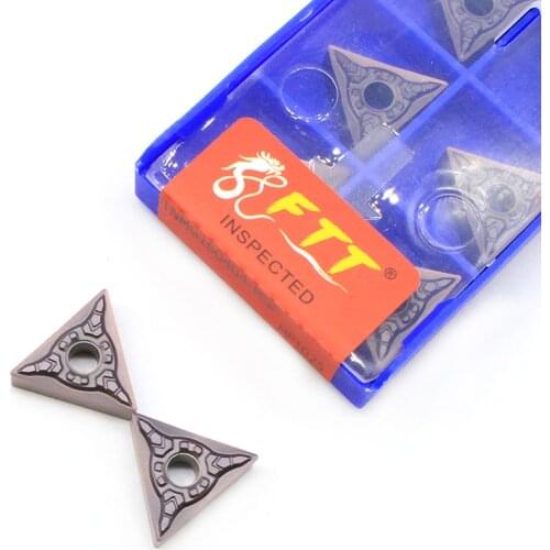 10PCS TNMG160404 MSF HP1025 External Turning Tool Lathe Cutter Tool CNC for steel and stainless steel