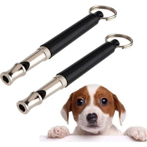 1x Dog Pet High Frequency Supersonic Whistle Stop Barking Bark Control Dogs Training Deterrent Whistle Puppy Adjustable Training