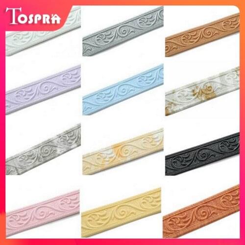 3D Self-adhesive Wall Sticker Waistline Baseboard Edging Strip Border Waterproof interior Decoration Wall Sticker Multiple Style