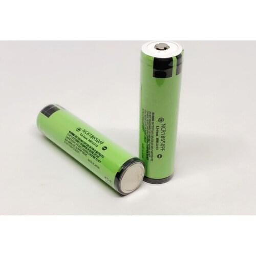 2pcs/lot New Protected Original Panasonic NCR18650PF 18650 3.7V 2900mAh Rechargeable Battery Lithium Batteries 10A Discharge